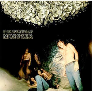 Image of Front Cover of LP - VG/G - STEPPENWOLF, Monster (Stateside Black Labels ; SSL 5021, UK 1970, Laminated Gatefold Sleeve), Lots of hairline marks ,  - 3716093C