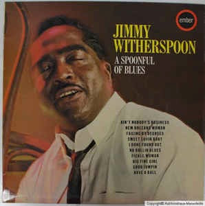Image of Front Cover of LP - VG+/VG - JIMMY WITHERSPOON, A Spoonful of Blues (Ember; EMB 3369, UK 1966), ,  - 1626093E