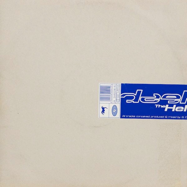 Image of Front Cover of 12" - VG/G+ - DEEP BLUE, The Helicopter Tune (Moving Shadow; SHADOW 41, UK 1993, Stickered Plain Grey Sleeve), Y1 has a mark that causes an aubible click for about 30 secs other than that light marks only.,  - E