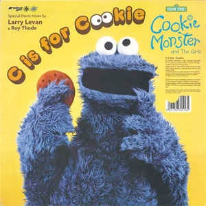 Image of Front Cover of 12" - VG+/VG+ - COOKIE MONSTER / POINTER SISTERS, C is for Cookie / Pinball Number Count (Ninja Tune; ZEN 12143, UK 2003, Picture Sleeve), Nice clean copy!,  - 2416613C