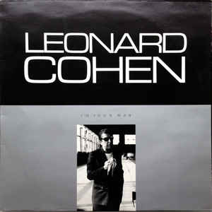 Image of Front Cover of LP - VG/G+ - LEONARD COHEN, I'm Your Man (CBS; 460642 1, UK 1988), Edge wear and creasing. Logo at top rear cover is colored in with highlighter.,  - 3746219S