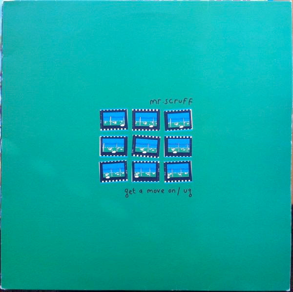 Image of Front Cover of 12" - VG/G+ - MR. SCRUFF, Get A Move On / Ug (Ninja Tune; ZEN 12104, UK 2001, Picture Sleeve), Spine split, light hairlines and marks.,  - 3716417C