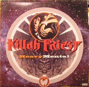 Image of Front Cover of 2xLP - G+/G+ - KILLAH PRIEST, Heavy Mental (Geffen; GEF2-24971, US 1998, Picture Sleeve, 2 Inners), Lots of light hairlines. Sleeve & inners have creasing & edgewear.,  - 4326015E