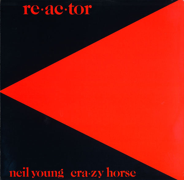 Image of Front Cover of LP - VG/VG+ - NEIL YOUNG & CRAZY HORSE, Reactor (Reprise Records; HS 2304, US 1981, Die Cut Inner, Stereo, Winchester Pressing), Sleeve has cut-out (notched). Split inner.,  - 2616043C