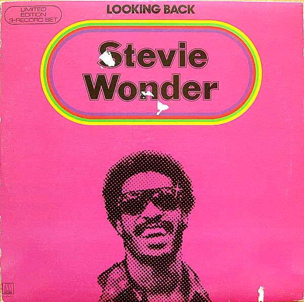 Image of Front Cover of 3xLP - VG/VG+ - STEVIE WONDER, Looking Back (Motown; M804LP3, US 1974, Triple Gatefold, Limited Edition; Monarch Press), ,  - 1826094E