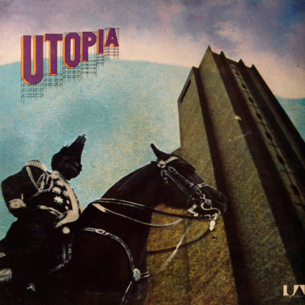 Image of Front Cover of 5144117S: LP - UTOPIA (AMON DUUL 2), Utopia (Amon Duul 2) (UA; UAG29438, UK 1973, Gatefold) Sturdy gatefold with some edge and ring wear. A couple feelable marks on disc, otherwise a VG.  VG/G+