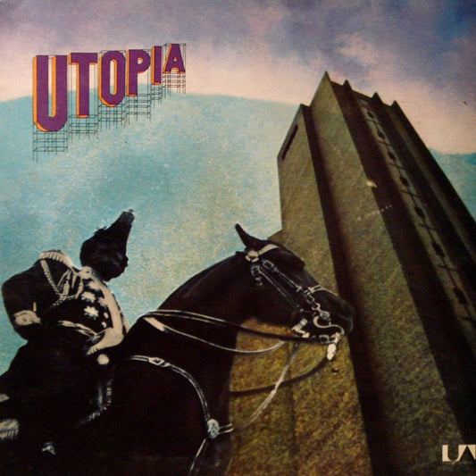 Image of Front Cover of 5144117S: LP - UTOPIA (AMON DUUL 2), Utopia (Amon Duul 2) (UA; UAG29438, UK 1973, Gatefold) Sturdy gatefold with some edge and ring wear. A couple feelable marks on disc, otherwise a VG.  VG/G+