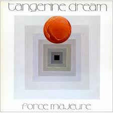 Image of Front Cover of LP - VG/VG+ - TANGERINE DREAM, Force Majeure (Virgin; V2111, UK 1979, Textured Sleeve, Clear Vinyl.), Sticker Mark On Front Sleeve,  - 4326237E