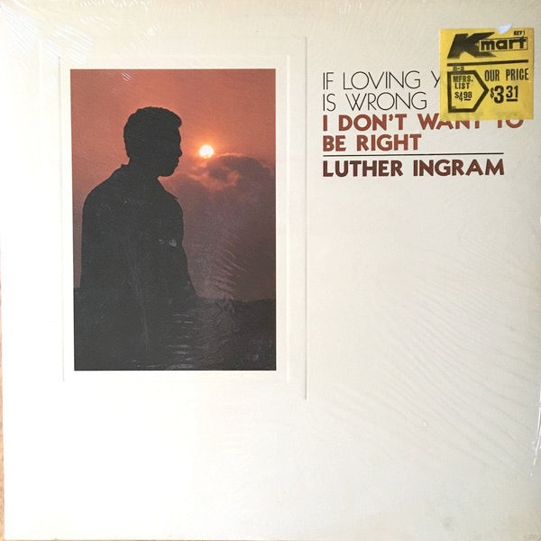 Image of Front Cover of LP - VG/VG - LUTHER INGRAM, (If Loving You Is Wrong) I Don't Want To Be Right (Koko; KOS-2202, US 1972, Embossed Sleeve, Sonic pressing), ,  - 4326336E