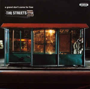 Image of Front Cover of 5144154S: 2xLP - THE STREETS, A Grand Don't Come For Free (679  ; 679L070LP, UK 2004, Picture Sleeve, 2 Inners, 1st pressing) parental advisory sticker bottom left front sleeve. printed inners. clean vinyl - looks unplayed  VG+/VG+