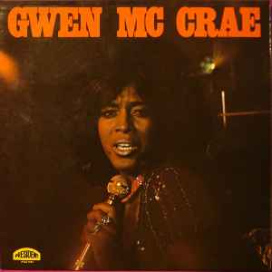Image of Front Cover of 4645126S: LP - GWEN MCCRAE, Gwen McCrae (President; PTLS1061, UK 1974) Light marks + 1 large mark on '90% Of Me Is You' but actually doesnt affect play. Creasing & ringwear on sleeve  G+/VG