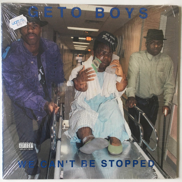 Image of Front Cover of LP - VG/G - GETO BOYS, We Can't Be Stopped (Rap-A-Lot; SL 57161, US 1991), Record marked and has deeper ones on B-side (which click lightly when played through). Sleeve slightly worn at opening and edges,  - 0916414C