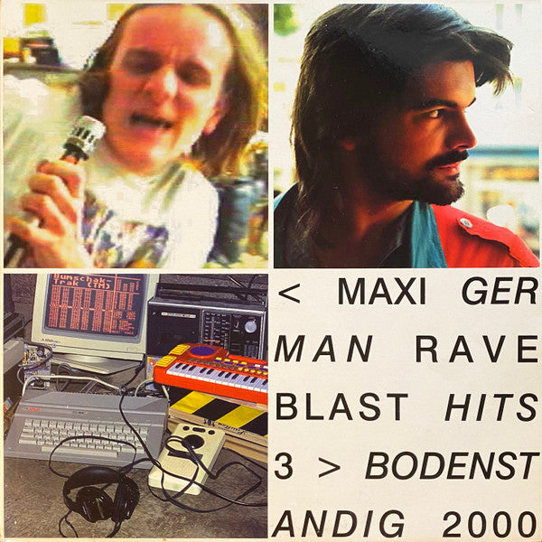 Image of Front Cover of 2xLP - G+/G+ - BODENSTANDIG 2000, Maxi German Rave Blast Hits (Rephlex; CAT 068 LP, UK 1999, Gatefold), Disc 1. G+ Disc 2. VG - sleeve has edgewear,  - 2546079S