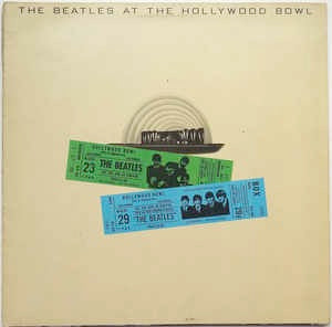 Image of Front Cover of LP - VG/VG - THE BEATLES, At the Hollywood Bowl (EMI; EMTV4, UK 1977, Gatefold, Inner), Haurlines, edge wear,  - 2246002S
