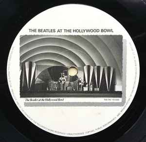 Image of Label Cover of LP - VG/VG - THE BEATLES, At the Hollywood Bowl (EMI; EMTV4, UK 1977, Gatefold, Inner), Haurlines, edge wear,  - 2246002S