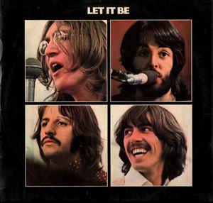 Image of Front Cover of 5114306C: LP - THE BEATLES, Let It Be (Apple; PCS7096, UK 1970, Green Apple Logo on Rear Sleeve, Fully Laminated, Repress. Matrix -2U or 3U) 3U/3U  VG/VG+