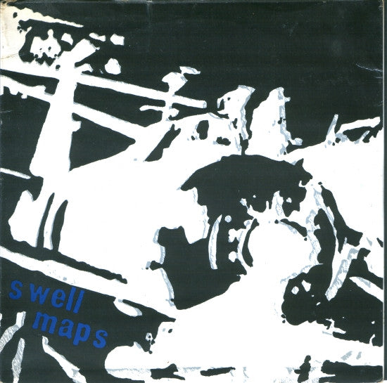 Image of Front Cover of 3914149C: 7" - SWELL MAPS, Let's Build A Car (Rough Trade; RT 036, UK 1980, Laminated Flipback Sleeve)   VG/VG