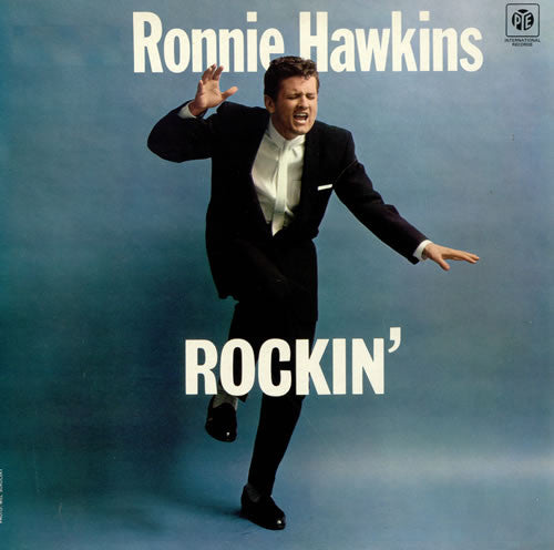 Image of Front Cover of LP - VG+/VG+ - RONNIE HAWKINS, Rockin' (Pye International; NSPL 28238, UK 1978), ,  - 3026079E