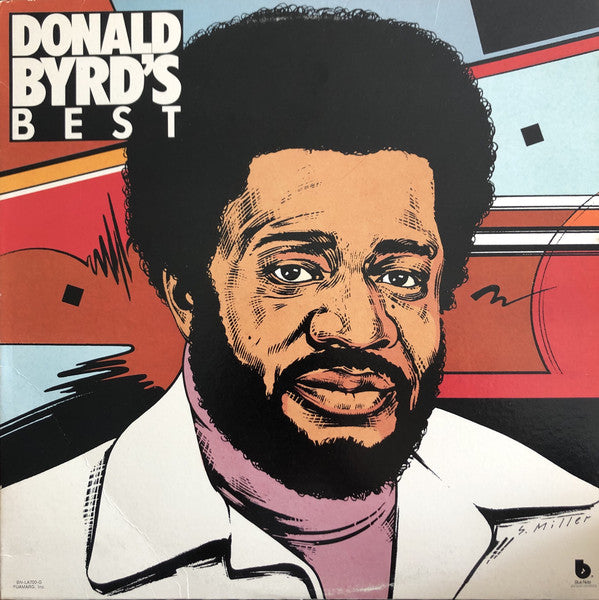 Image of Front Cover of LP - VG/VG - DONALD BYRD, Donald Byrd's Best (Blue Note; BN-LA700-G, US 1976, Picture Sleeve, Company Inner), Light marks, promo drill hole, still in opened shrinkwrap with 2 hype stickers,  - 3846057S