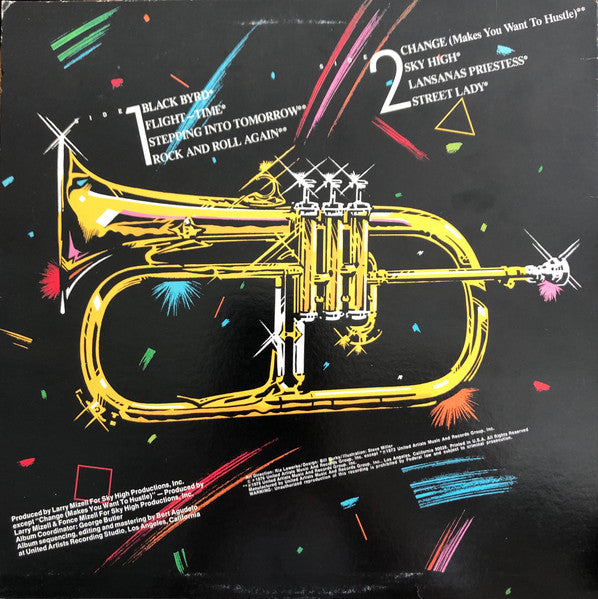 Image of Back Cover of LP - VG/VG - DONALD BYRD, Donald Byrd's Best (Blue Note; BN-LA700-G, US 1976, Picture Sleeve, Company Inner), Light marks, promo drill hole, still in opened shrinkwrap with 2 hype stickers,  - 3846057S