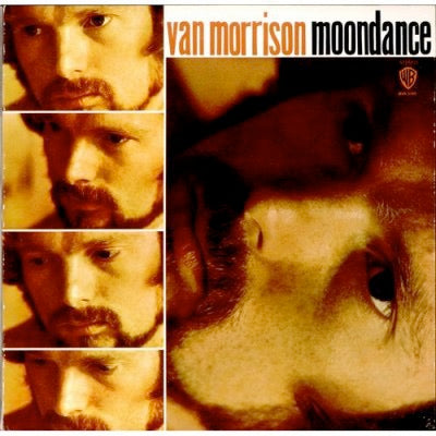 Image of Front Cover of 4224301E: LP - VAN MORRISON, Moondance (WB Orange; WS1835, UK 1970) Edge and Ring Wear  VG/G+