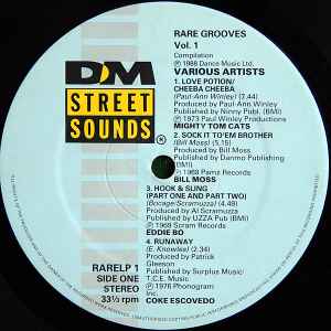 Image of Label Cover of LP - VG/VG+ - VARIOUS, Rare Groove Vol. 1 (Street Sounds; RARELP 1, UK 1988, Picture Sleeve), Light ringwear on sleeve.,  - 3546323S