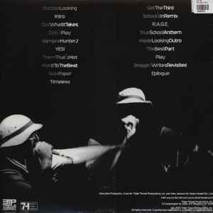 Image of Back Cover of 3044133S: 2xLP - J-LIVE, The Best Part (Triple Threat; TTP0001, US 1999, Picture sleeve, Insert) Lightest wear to sleeve.  VG+/EX