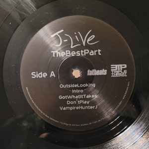 Image of Label Cover of 2xLP - VG/VG - J-LIVE, The Best Part (Triple Threat; TTP0001, US 1999, Picture sleeve, Insert), Pressing dents but don't affect play. Light ringwear.,  - 4246173S