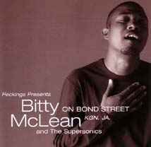 Image of Front Cover of LP - VG/VG+ - BITTY MCLEAN, On Bond St Kgn. Ja. (Peckings Records; PTI LP002, UK 2004, Gatefold, Inner), Sticker ghost on top right corner.,  - 2246294S
