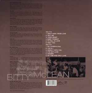 Image of Back Cover of LP - VG/VG+ - BITTY MCLEAN, On Bond St Kgn. Ja. (Peckings Records; PTI LP002, UK 2004, Gatefold, Inner), Sticker ghost on top right corner.,  - 2246294S
