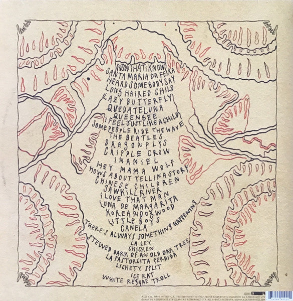Image of Back Cover of 2xLP - VG+/VG+ - DEVENDRA BANHART, Cripple Crow (XL; XLLP192, UK 2006, Gatefold, Inner), ,  - 2026274E