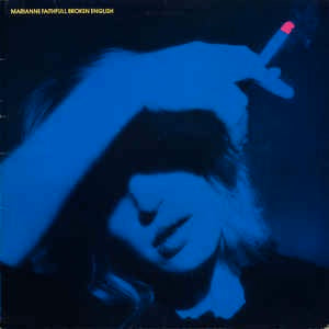 Image of Front Cover of 4644388S: LP - MARIANNE FAITHFULL, Broken English (Island Black & White Labels; M1, UK 1979) Marks On Sleeve, Edge Wear  VG/VG+