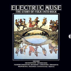 Image of Front Cover of 4xLP - VG/VG - VARIOUS, Electric Muse (The Story Of Folk Into Rock) (Transatlantic Records / Island; FOLK 1001, UK 1975, Box Set With Red Cat No., Booklet), Strong VG discs, Glossy with a few light surface marks in places. ,  - 3816094C