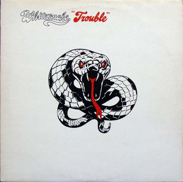 Image of Front Cover of LP - VG+/VG - WHITESNAKE, Trouble (EMI; INS3022, UK 1978, Textured Sleeve, Inner With Curved Corners), One light scratch,  - 4446024S