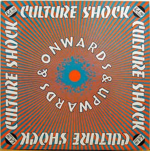 Image of Front Cover of LP - VG/G+ - CULTURE SHOCK, Onwards & Upwards (Bluurg; FISH20, UK 1988, Insert), Feelable scratch on track1, hairlines, includes flyer for Stonehenge compilation,  - 4346240S