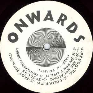 Image of Label Cover of LP - VG/G+ - CULTURE SHOCK, Onwards & Upwards (Bluurg; FISH20, UK 1988, Insert), Feelable scratch on track1, hairlines, includes flyer for Stonehenge compilation,  - 4346240S