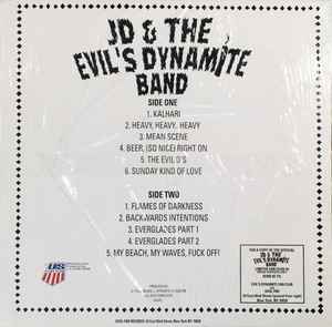 Image of Back Cover of 4925185E: LP - JD & THE EVIL'S DYNAMITE BAND, Explodes Across The Nation (Soul Fire; SFLP-2, US 2001, Picture Sleeve)   VG+/VG