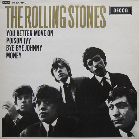 Image of Front Cover of 4515216C: 12" EP - THE ROLLING STONES, The Rolling Stones (Decca; DFEX 8560, UK 1982 Reissue, Picture Sleeve, Mono)   VG/VG
