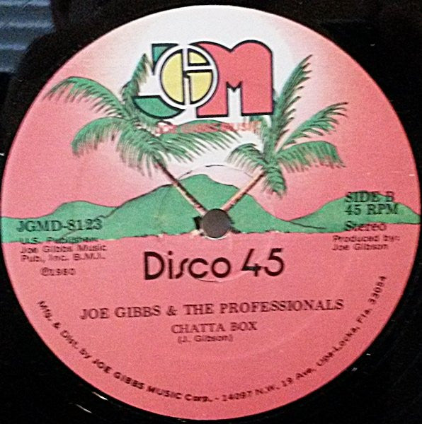 Image of Back Cover of 12" - /VG - CORNELL CAMPBELL & TRINITY, Two Timer / Video Man (Joe Gibbs Music; JGMD-8123, US 1980, Plain Sleeve), Some pressing flaws to disc.,  - 2416357C