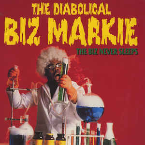 Image of Front Cover of 2424452E: LP - BIZ MARKIE, The Biz Never Sleeps (Cold Chillin'; 926 003-1, Europe 1989, Picture Sleeve, Inner) Slight creasing and light corner wear, strongest VG. A couple of hairline marks to record.  VG/VG+