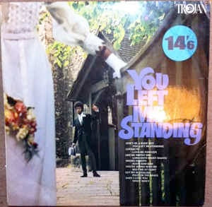 Image of Front Cover of 1614012C: LP - VARIOUS, You Left Me Standing (Trojan Orange/White; TTL9, UK 1969) Some creasing on laminate, sticker intacted. Disc glossy with only light marks and a few scuffs.  VG/VG