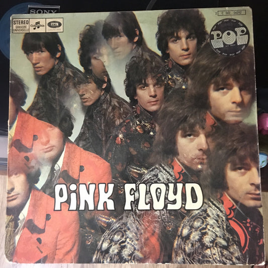 Image of Front Cover of 3615324C: LP - PINK FLOYD, The Piper At The Gates Of Dawn (Columbia; 2 C 062 - 04292, France 1971 Reissue, Laminated Flipback Sleeve) "POP" hype sticker top right of sleeve.  VG/VG+