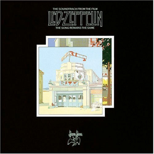 Image of Front Cover of 2xLP - VG+/VG - LED ZEPPELIN, The Song Remains the Same (Swan Song; SSK89402, UK 1976, Textured Embossed Gatefold, Stapled In Booklet, Black Inners, Track Timings on Label), ,  - 2626249E