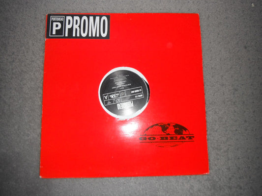 Image of Front Cover of 12" - VG/G+ - PORTISHEAD, Sour Times (Go! Beat; GOPRO 116, UK 1994, Promo, Stickerd Co Slv), Lots of light marks and hairlines.,  - 2216493C
