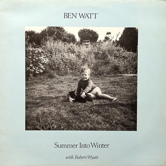 Image of Front Cover of 12" EP - VG/VG - BEN WATT WITH ROBERT WYATT, Summer Into Winter (Cherry Red; 12CHERRY36, UK 1982, Picture Sleeve, Everything But The Girl), Strong VG, Edge And Ring Wear,  - 2326136E