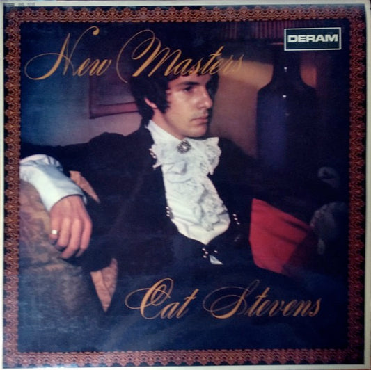 Image of Front Cover of 0316129C: LP - CAT STEVENS, New Masters (Deram; SML 1018, UK 1970 Reissue, Laminated Front Sleeve, Stereo) Lovely Clean Copy  VG+/VG+