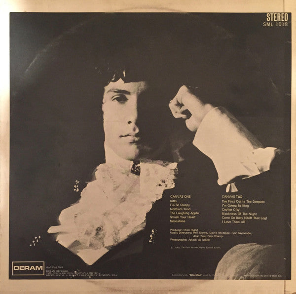 Image of Back Cover of LP - VG+/VG+ - CAT STEVENS, New Masters (Deram; SML 1018, UK 1970 Reissue, Laminated Front Sleeve, Stereo), Lovely Clean Copy,  - 0316129C