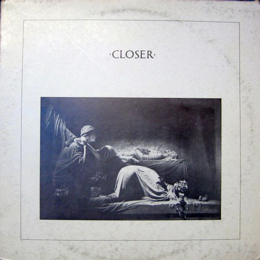 Image of Front Cover of LP - G+/VG - JOY DIVISION, Closer (Factory; FACT XXV, Italy Reissue), Missing the inner sleeve. A few light hairlines. Sleeve has sticker removal tear on front sleeve and some discolouration/staining on rear. ,  - 2126219E
