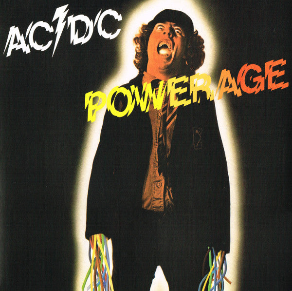 Image of Front Cover of LP - VG+/EX - AC/DC, Powerage (Epic; 5107621, UK 2003 Reissue, Inner, 180 Gram Vinyl Remaster), ,  - 3926283E