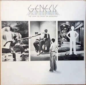 Image of Front Cover of 4925474E: 2xLP - GENESIS, The Lamb Lies Down On Broadway (Charisma Hatter; 6641226, UK 1974, Gatefold, 2 Inners, Marketed by B&C Records at Bottom of Labels) Some larger marks on sides B and D.  Scuffing and ring wear to cover.    G+/VG